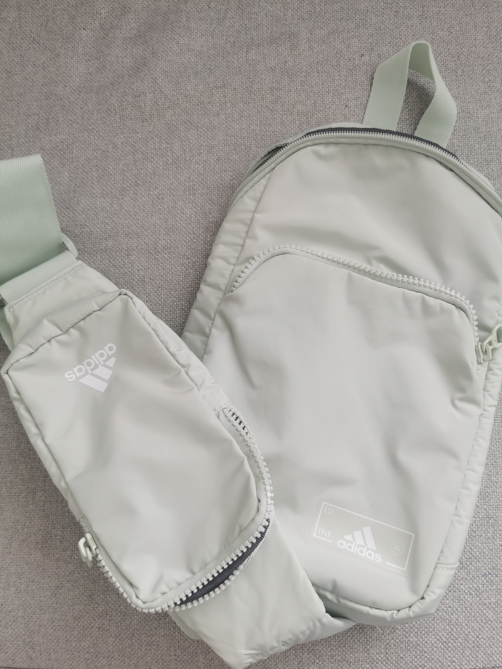 Adidas Light Mint Crossbody Sling Bag